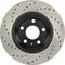 Centric Parts Sport Drilled/Slotted Brake Rotor, 127.33088L 127.33088L - alternate 5